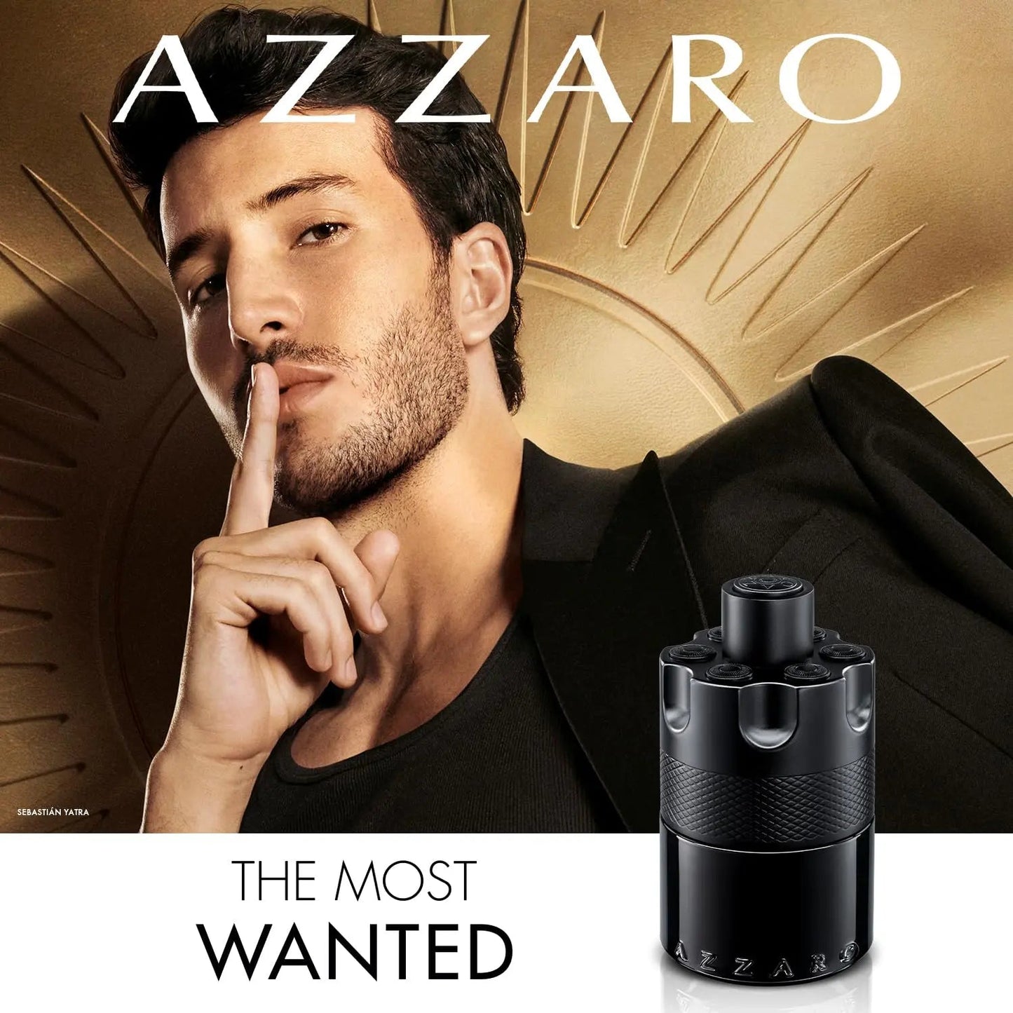 Azzaro The Most Wanted Eau de Parfum Intense 3.4 oz - Woody & Seductive Mens Cologne - Fougère, Ambery & Spicy Fragrance for Date Night - Lasting Wear - Luxury Perfumes for Men - Beautglo