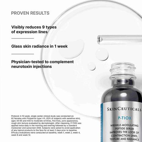 SkinCeuticals P‑TIOX – Advanced Anti‑Wrinkle Peptide Serum