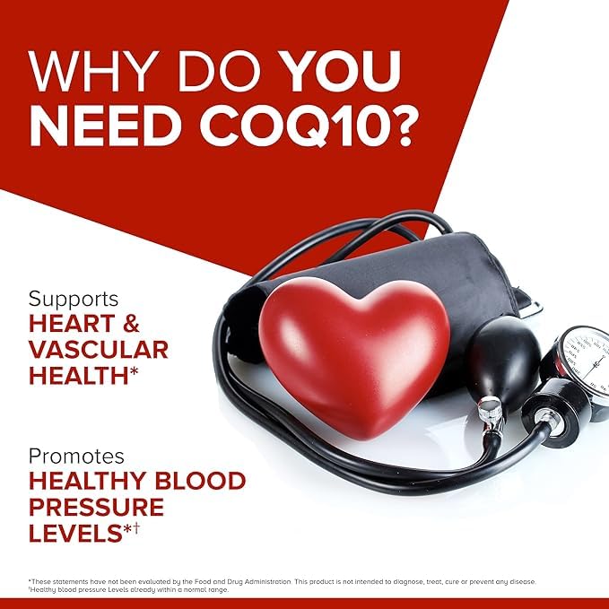 Qunol Ultra CoQ10 100mg Softgels- 3X Better Absorption Coenzyme Q10 Supplements - Antioxidant Supplement for Vascular and Heart Health & Energy Production - 5 Month Supply - 150 Count