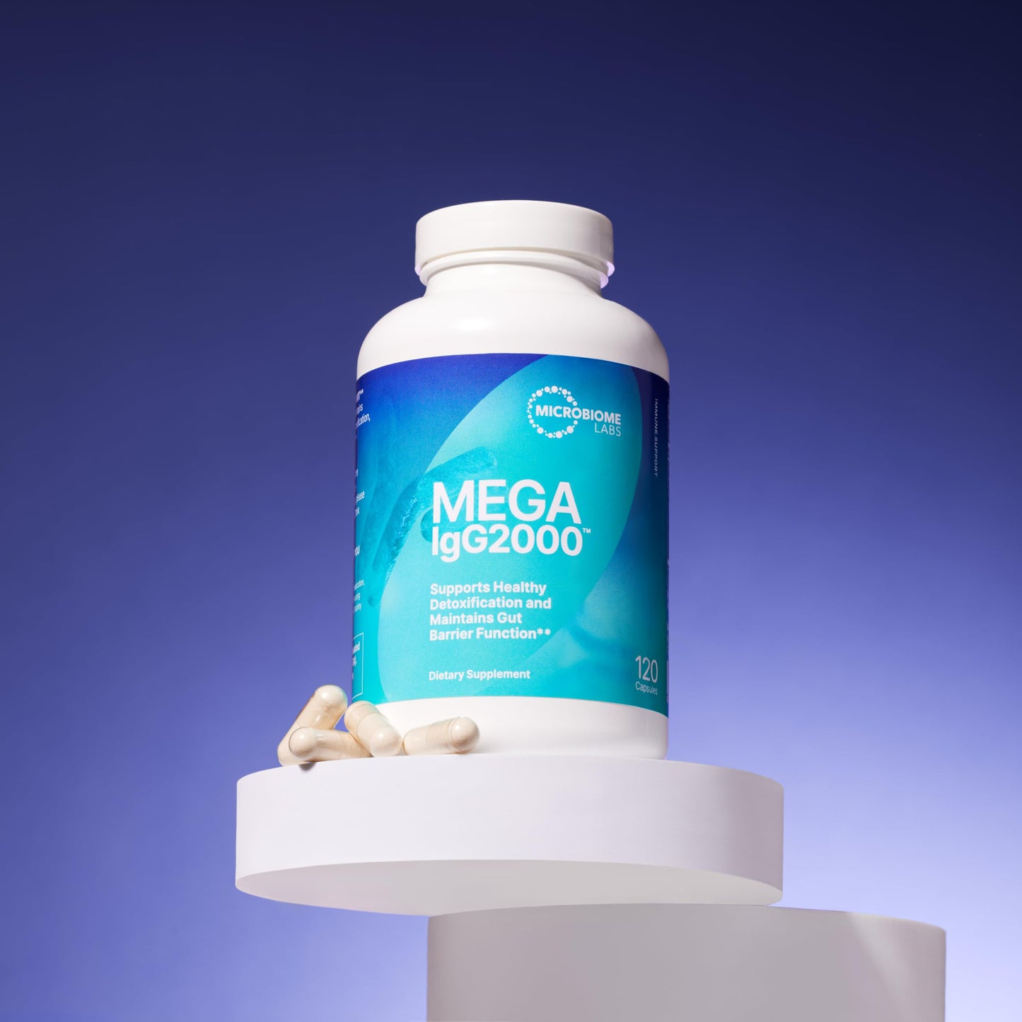 Microbiome Labs Mega IgG2000  (120 Capsules)