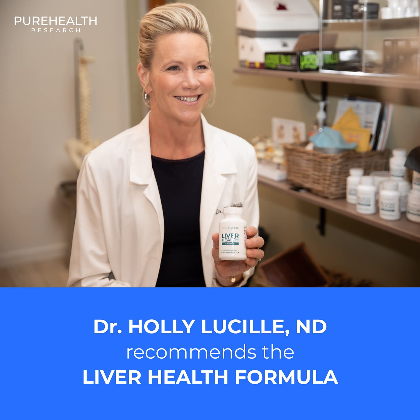 Pure Health Research Liver Health Formula, 60 Vegetarian Capsules