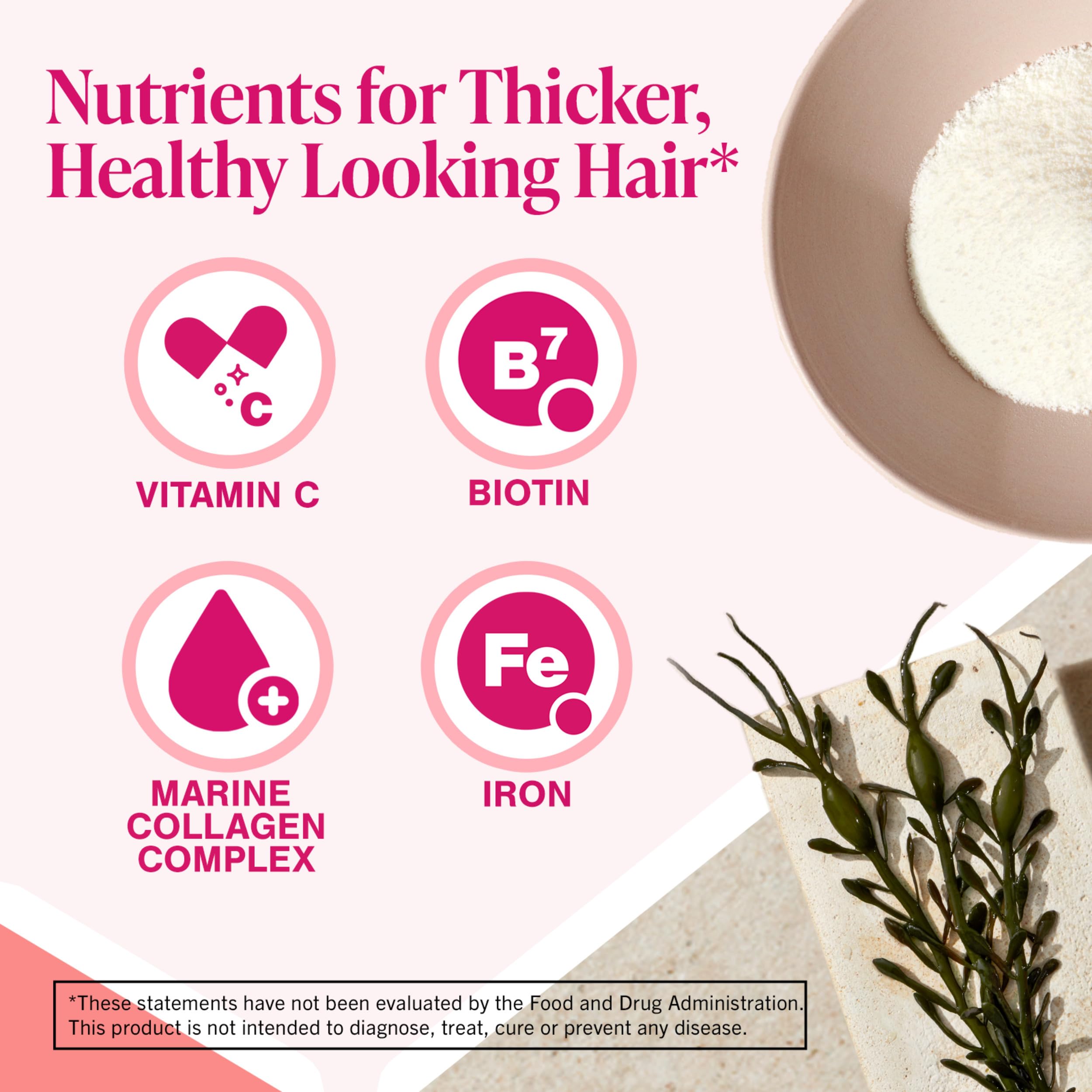 Viviscal Hair Growth Supplements For Women For Thicker, Fuller Hair 180 Tablets