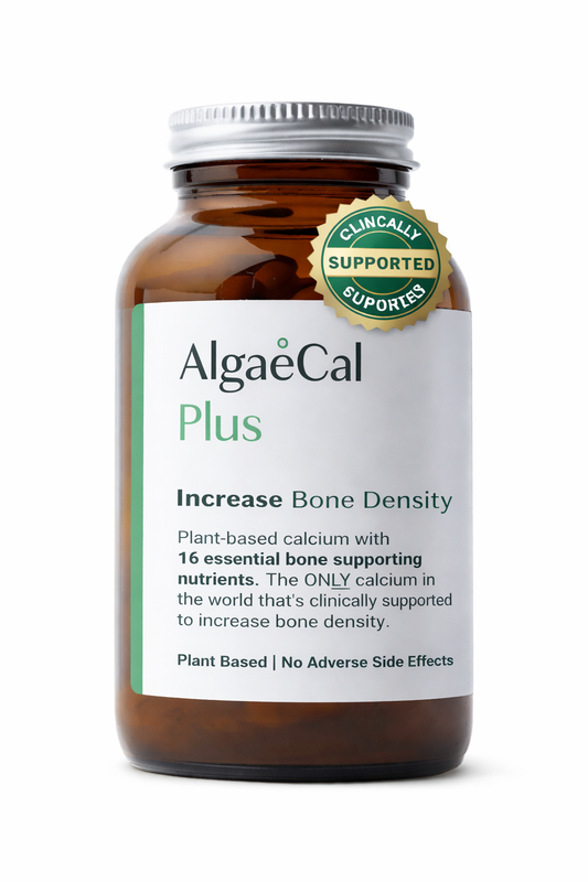 AlgaeCal Plus Stronger Bones Veggie Capsules Dietary Supplement