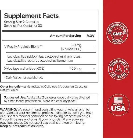 URO Vaginal Probiotics Capsules pack of 3 for Women pH Balance with Prebiotics & Lactobacillus Probiotic Blend - Women's Vaginal Health Supplement - Promote Healthy Vaginal Odor & Vaginal Flora, - Nutragole