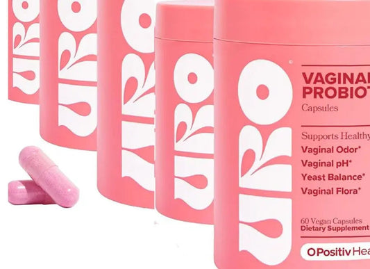 URO Vaginal Probiotics Capsules pack of 5 for Women pH Balance with Prebiotics & Lactobacillus Probiotic Blend - Women's Vaginal Health Supplement - Promote Healthy Vaginal Odor & Vaginal Flora - Nutragole